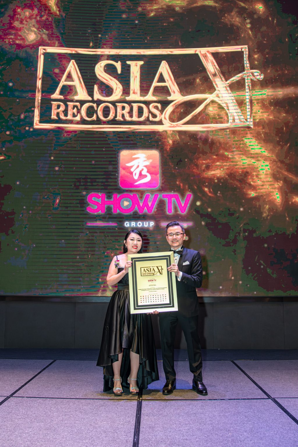 SHOWTV Group Recognised by The Asia Record for Expanding Women’s Wellness Product Accessibility Through E-Commerce